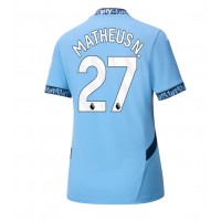 Manchester City Matheus Nunes #27 Hemmatröja Dam 2024-25 Kortärmad